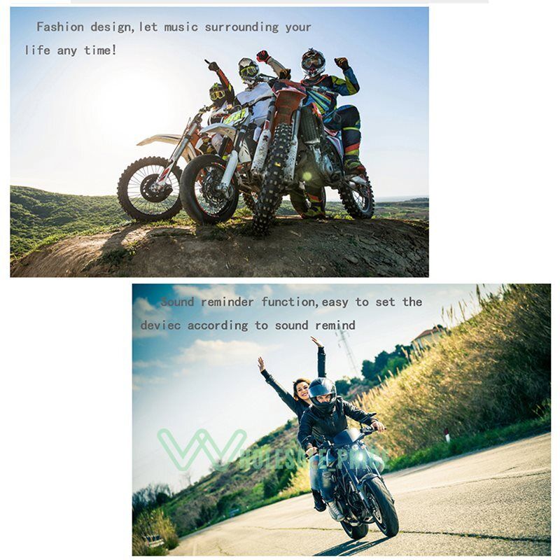 Wireless Bluetooth Motorcycle Helmet Headset and Speaker
