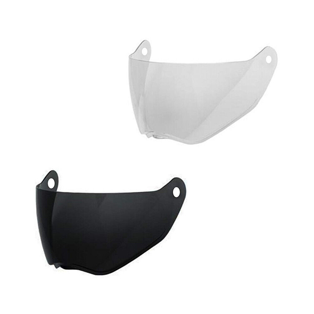 Matte Black Dual Sport Motocross Helmet with Shield