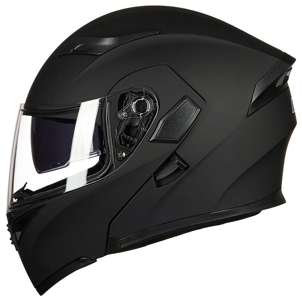 Flip up Modular Full Face Motorcycle Helmet Dual Visors