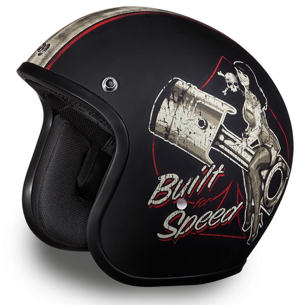 Daytona Cruiser Open Face Motorcycle Helmet