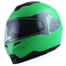 Motorcycle Modular Flip Dual Visor Sun Shield Helmet