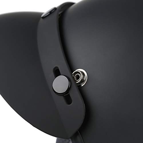 Matte Black Adult Open Face Motorcycle Helmet