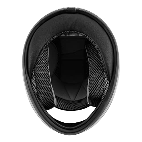 XFMT Adult Motorcycle Flip Up Full Face Helmet (Black Pink Butterfly, Large)