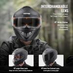 VEVOR DOT Approved Full Face Motorcycle Helmet