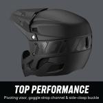 Mongoose Title Full Face Helmet for BMX and MTB