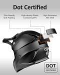 YEMA Ventilated Dirt Bike Helmet for Adults