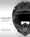 YEMA Ventilated Dirt Bike Helmet for Adults