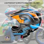 ROCKBROS Kids Lightweight Full Face Helmet