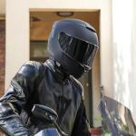 JQF Gear Full Face Motorcycle Helmet - Matte Black