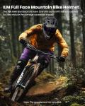 ILM Lightweight Full Face Mountain Bike Helmet