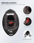 ILM DOT Certified Full Face Motorcycle Helmet
