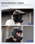 ILM Lightweight Full Face Mountain Bike Helmet