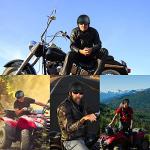 Yesmotor Vintage Matte Black Half Motorcycle Helmet