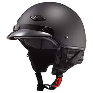 LS2 Bagger Matte Black Half Helmet - Large