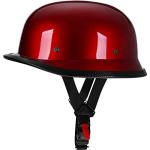 Yesmotor Half Shell German Motorcycle Helmet with Goggles