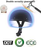 DOT Approved Retro Half Helmet for Adults