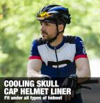 MELASA Cool Skull Caps for Biking and Riding