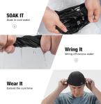MELASA Cool Skull Caps for Biking and Riding