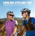 Cooling Skull Cap with Sun Visor for Helmets