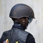 VCOROS Retro Half Helmet with Sun Visor