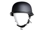 German Skull Cap Helmet, Flat Black, XXL