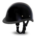 Daytona Hawk Half Helmet for Men - Retro Skull Cap