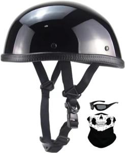 German DOT Approved Vintage Half Motorcycle Helmet