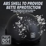 Cartman Open Face Motorcycle Helmet with Sun Visor