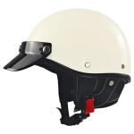 Retro Half Shell Motorcycle Helmet for Men and Women