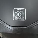 Cartman Open Face Motorcycle Helmet with Sun Visor