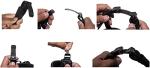 BikerAccess Low Profile Flat Black Skull Cap Helmet