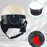 Retro Half Shell Motorcycle Helmet for Men and Women