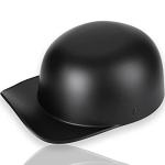 Yesmotor Matte Black Baseball Style Motorcycle Helmet