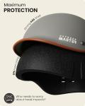 OutdoorMaster Adjustable Bike Helmet with Light