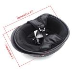 HTTMT MT506-001-L DOT Half Face Helmet for Harley