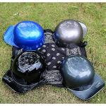 Yesmotor Matte Black Baseball Style Motorcycle Helmet