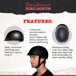 Lightweight Half Skull Cap Motorcycle Helmet for Adults