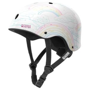 OutdoorMaster Kids Bike Helmet - Adjustable Beetles Jr