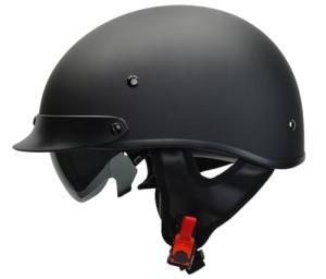 Vega 7800 Warrior Half Helmet with Sunshield