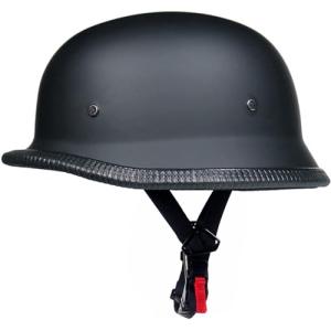 Vintage German Pilot Half Helmet for Motorcycles