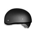 Daytona Half Skull Cap Motorcycle Helmet with Shield