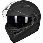 ILM Dual Visor Modular Full Face Helmet with LED