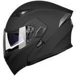 ILM Dual Visor Modular Full Face Helmet with LED