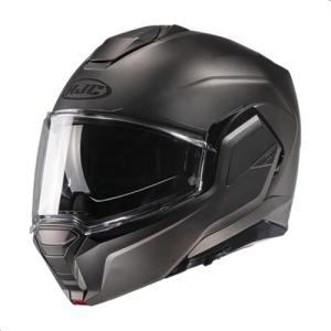 HJC i100 Modular Motorcycle Helmet - Semi Flat Titanium