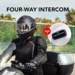 Sena Outrush R Bluetooth Modular Helmet, Matte Black