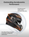 YEMA YM-925 Modular Full Face Motorcycle Helmet