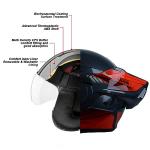 BEON Modular Full Face Motorcycle Helmet with Visors