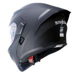 1Storm Modular Full Face Motorcycle Helmet - Matt Black
