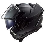 LS2 Valiant II Matte Black Modular Helmet 2XL