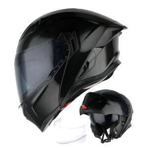 1Storm Modular Flip-Up Motorcycle Helmet + Clear Shield
